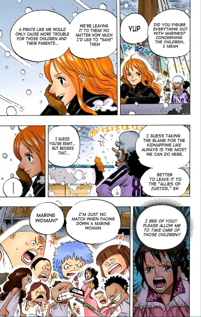 One Piece - Digital Colored Comics Chapter 696 11